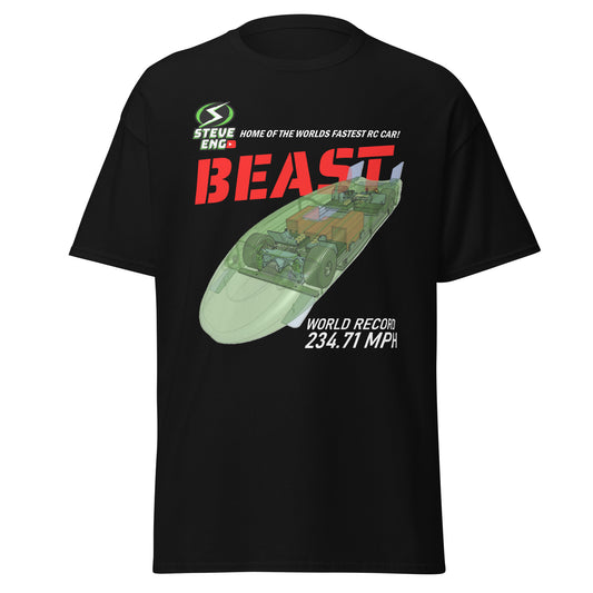 The Beast 234.71 MPH World Record Tee – Steve Eng Official
